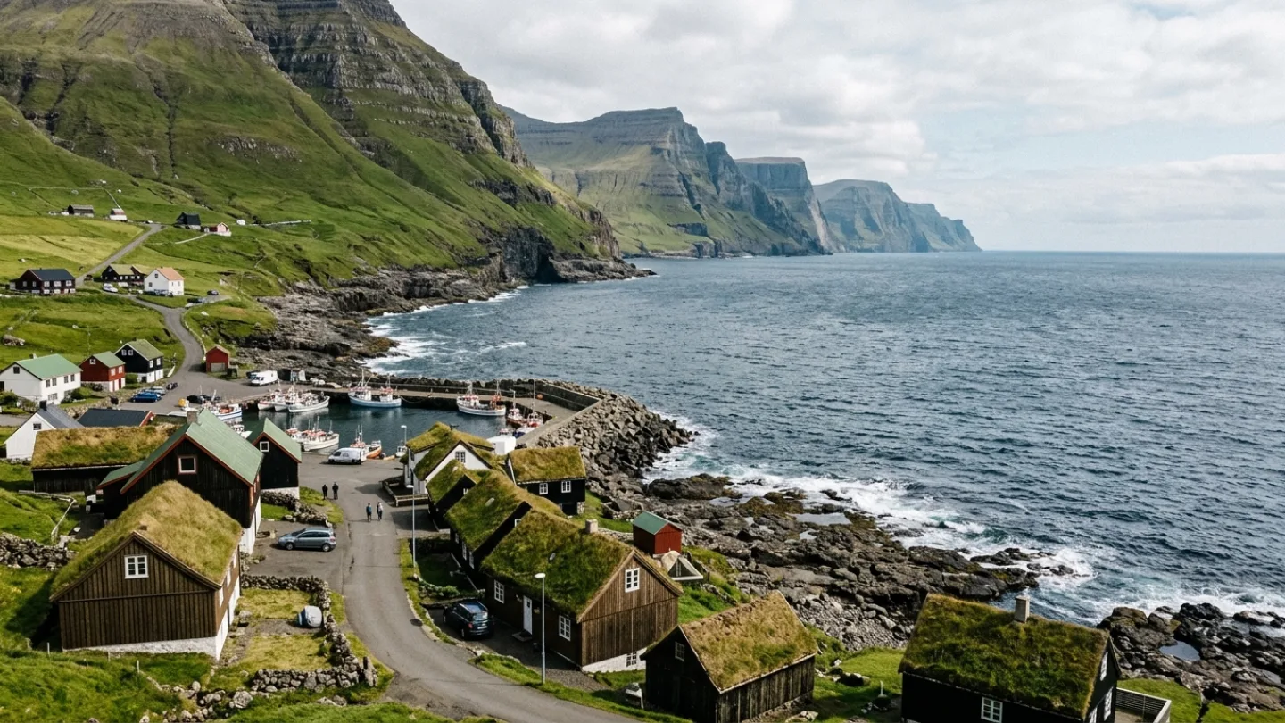 Northern Isles, Faroe Islands travel banner