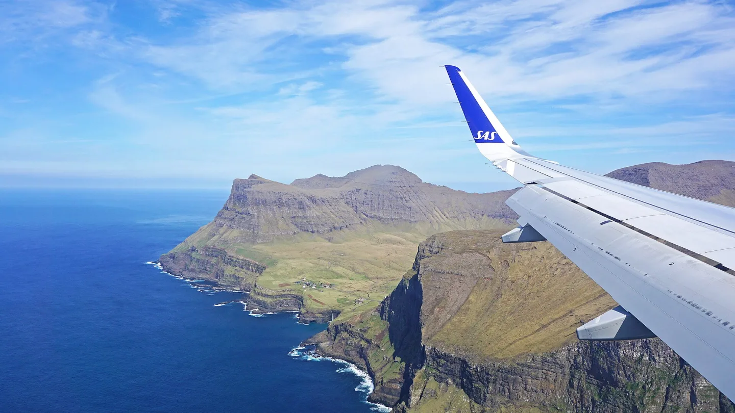 Vágar, Faroe Islands travel banner