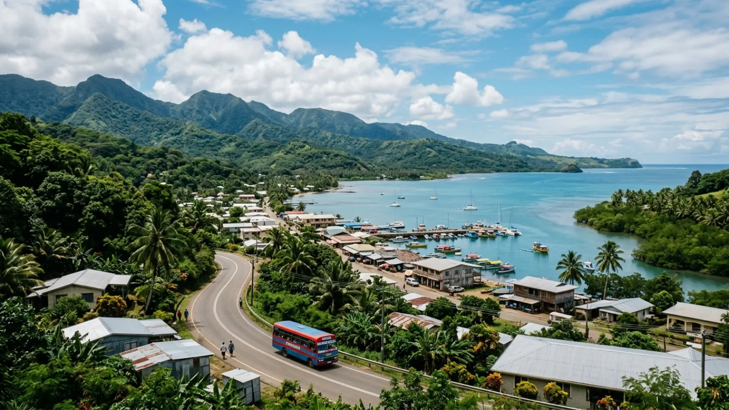 Northern, Fiji travel banner