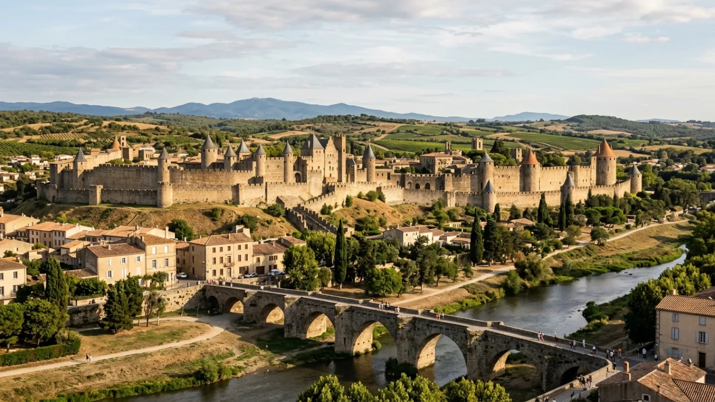 Occitanie, France travel banner