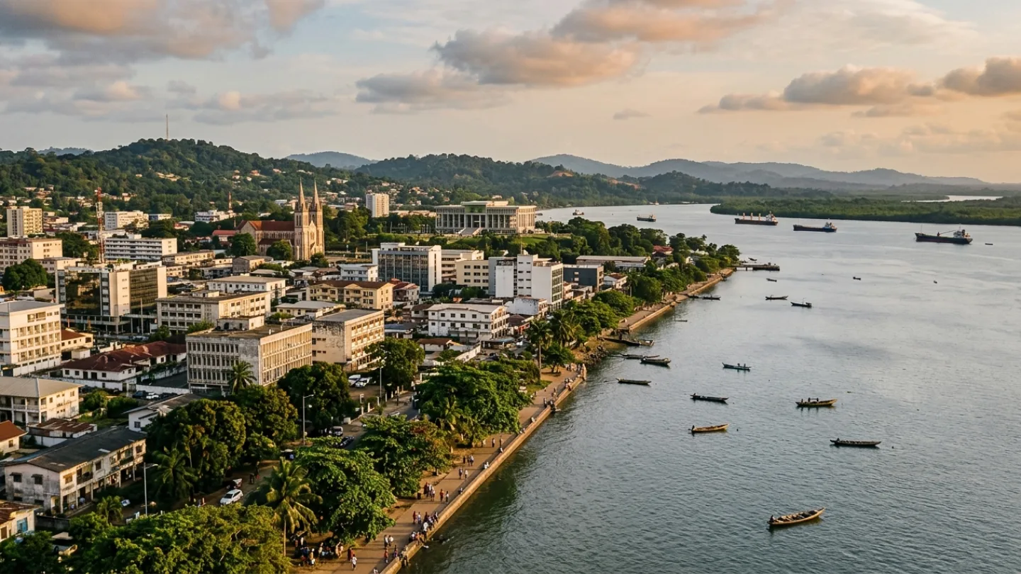 Estuaire, Gabon travel banner