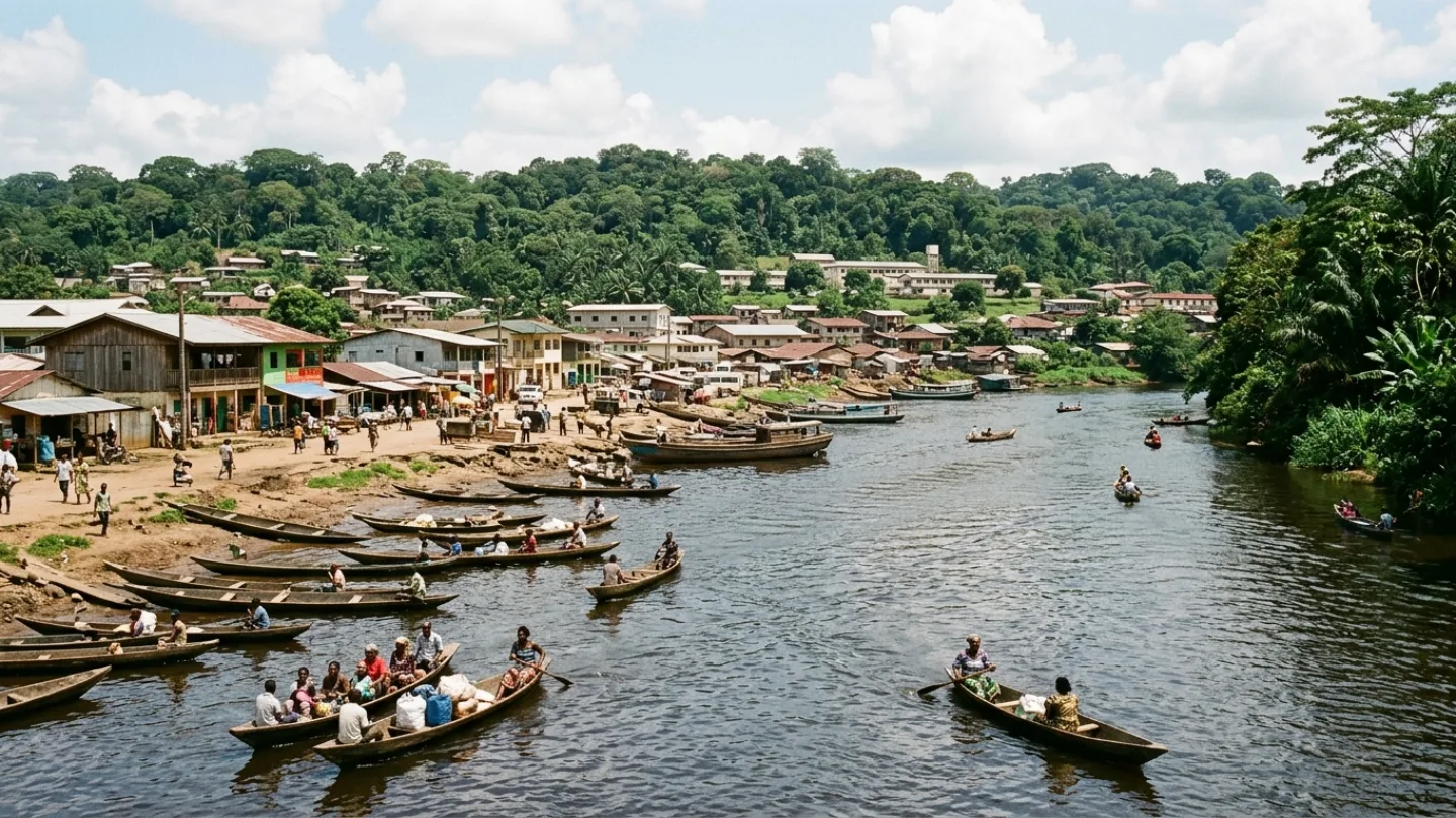 Moyen-Ogooué, Gabon travel banner