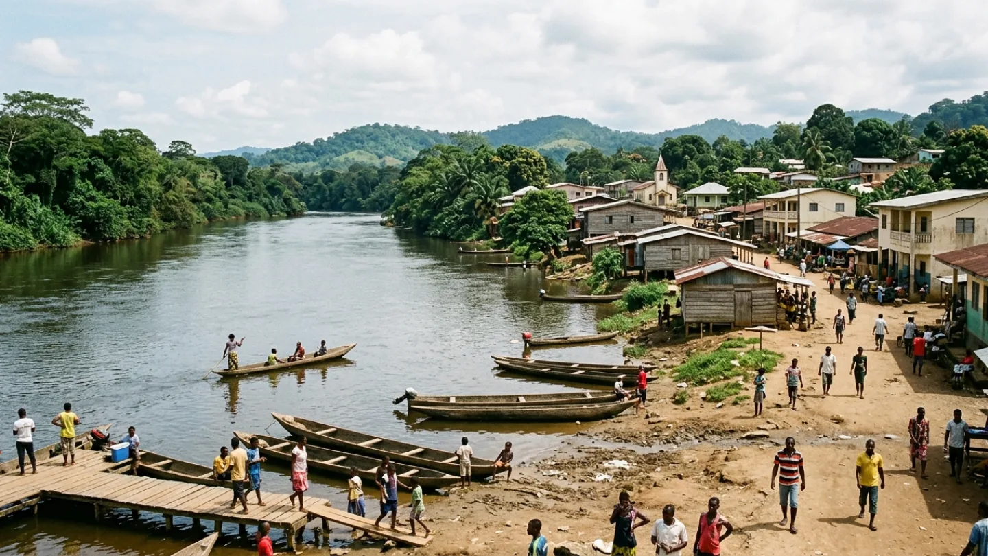 Ngounié, Gabon travel banner