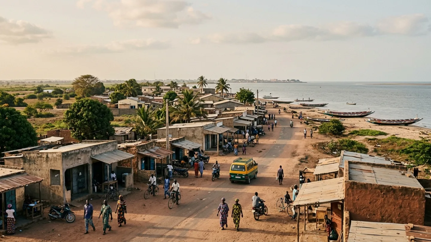 North Bank, Gambia travel banner