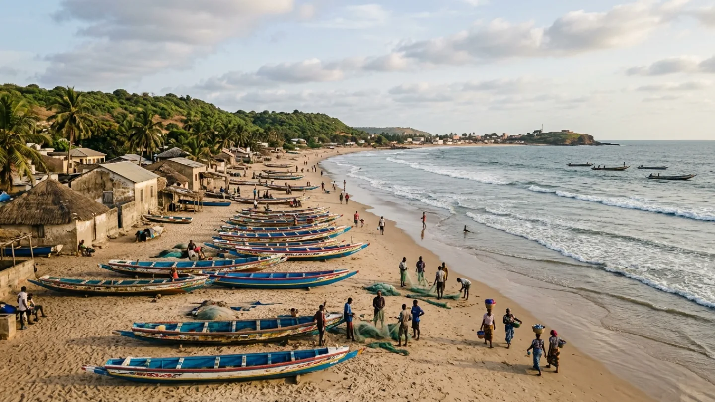 West Coast, Gambia travel banner