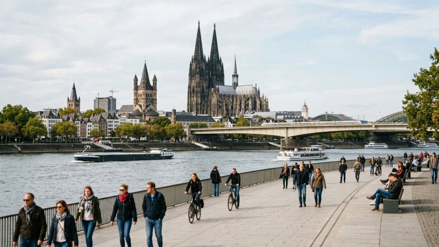 North Rhine-Westphalia, Germany travel banner