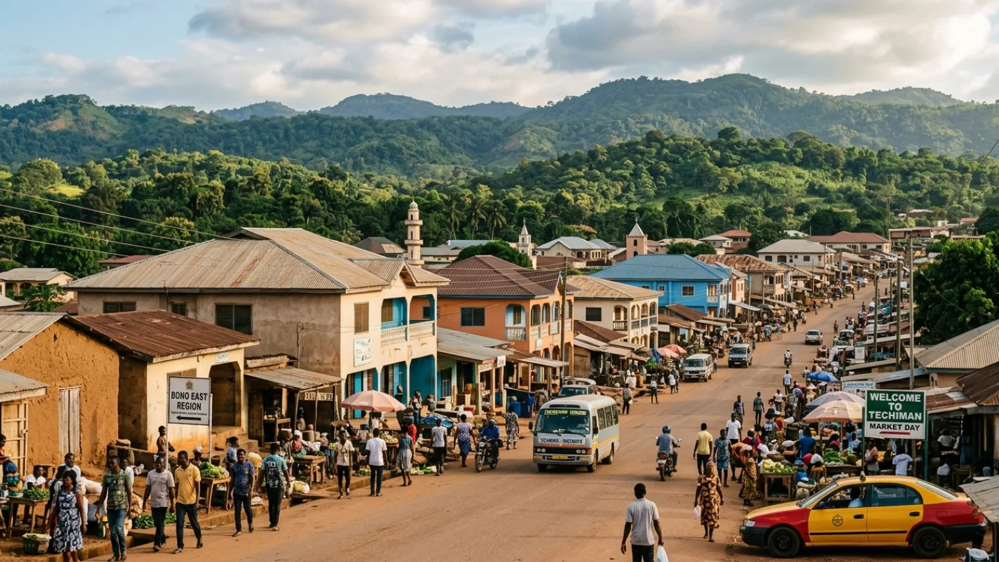 Bono East, Ghana travel banner