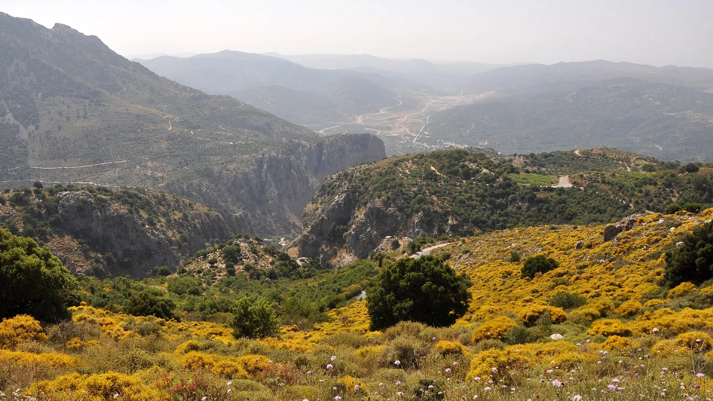 Crete, Greece travel banner