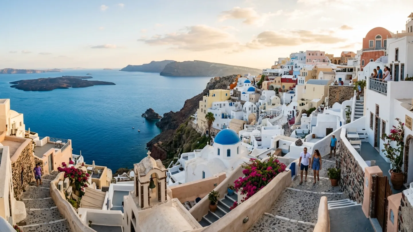 South Aegean, Greece travel banner