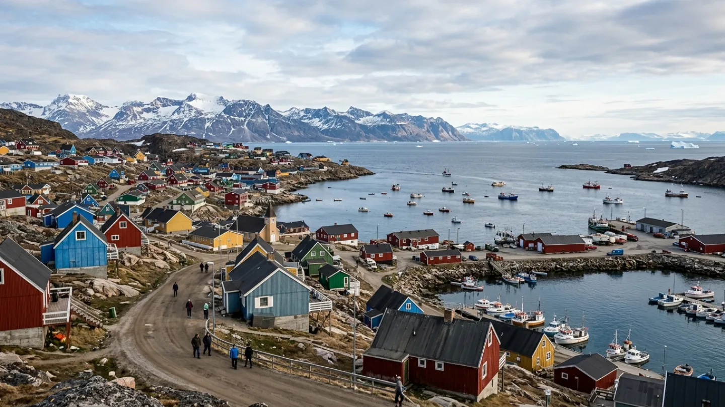 Qeqertalik, Greenland travel banner