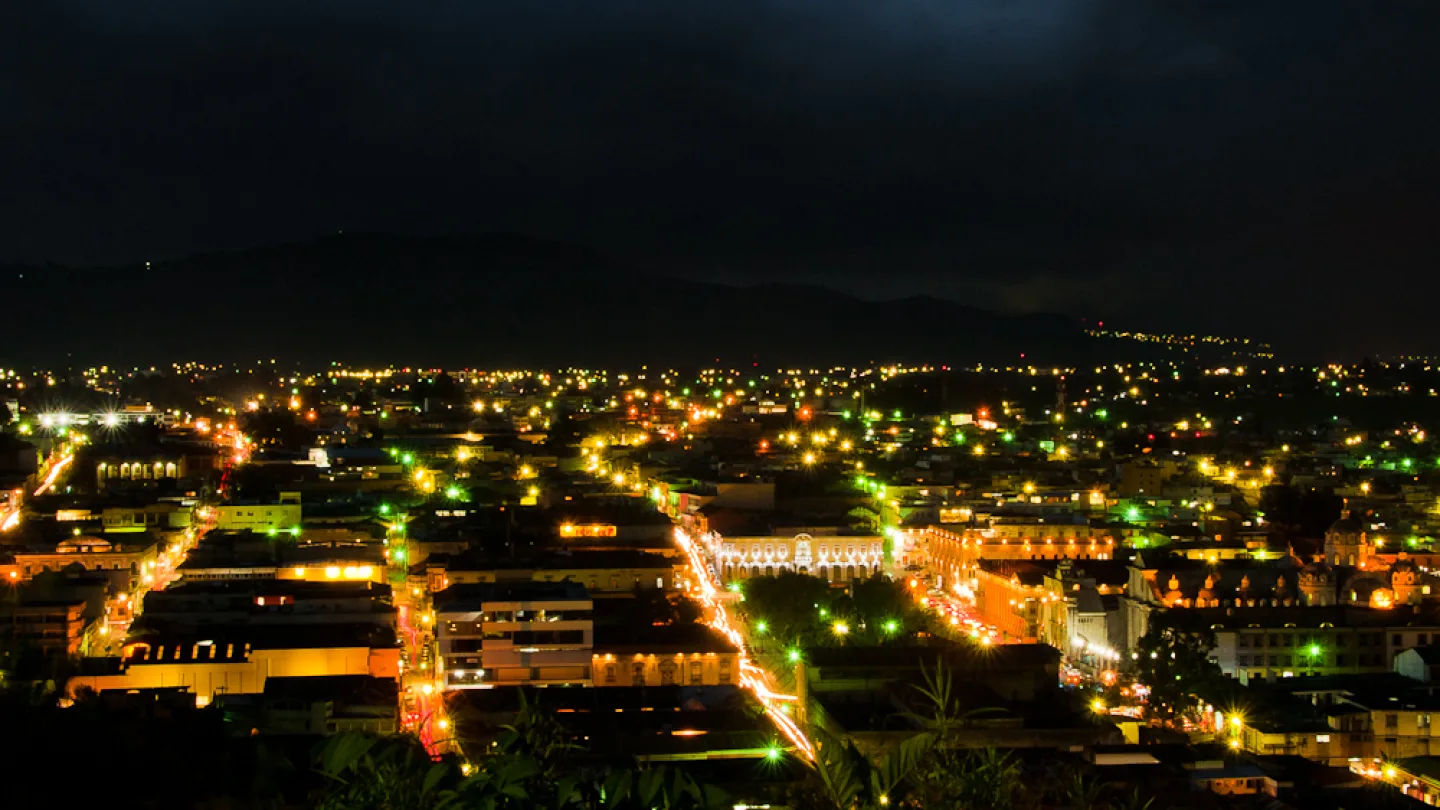 Quetzaltenango, Guatemala travel banner