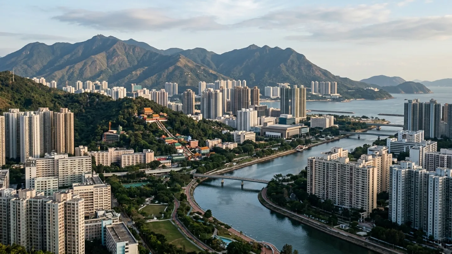 Sha Tin, Hong Kong travel banner