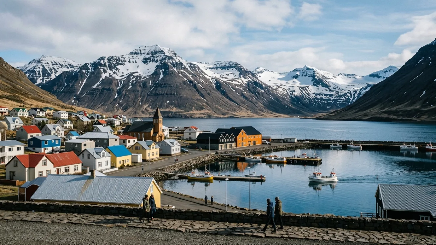 Northwestern, Iceland travel banner