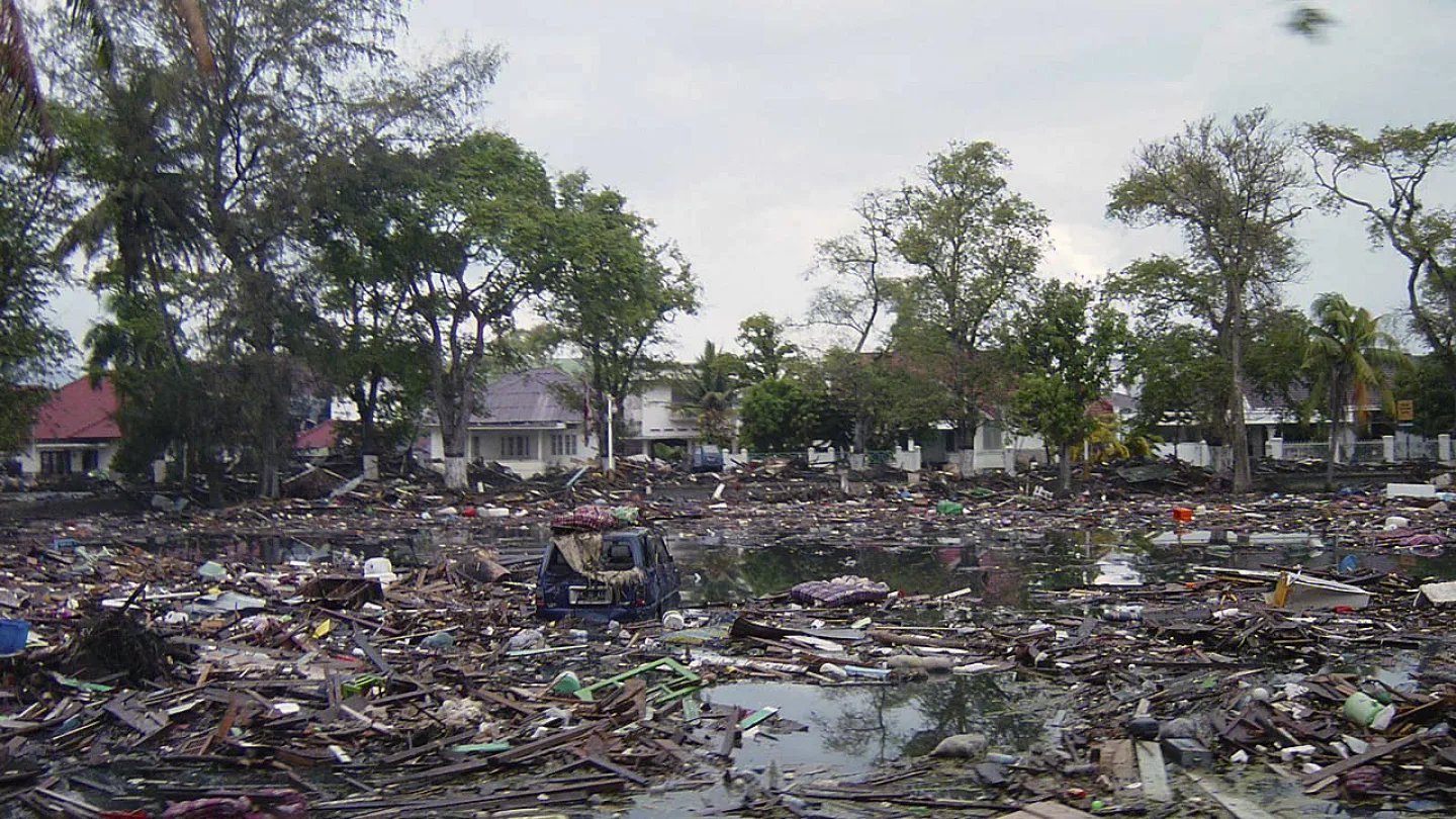Aceh, Indonesia travel banner