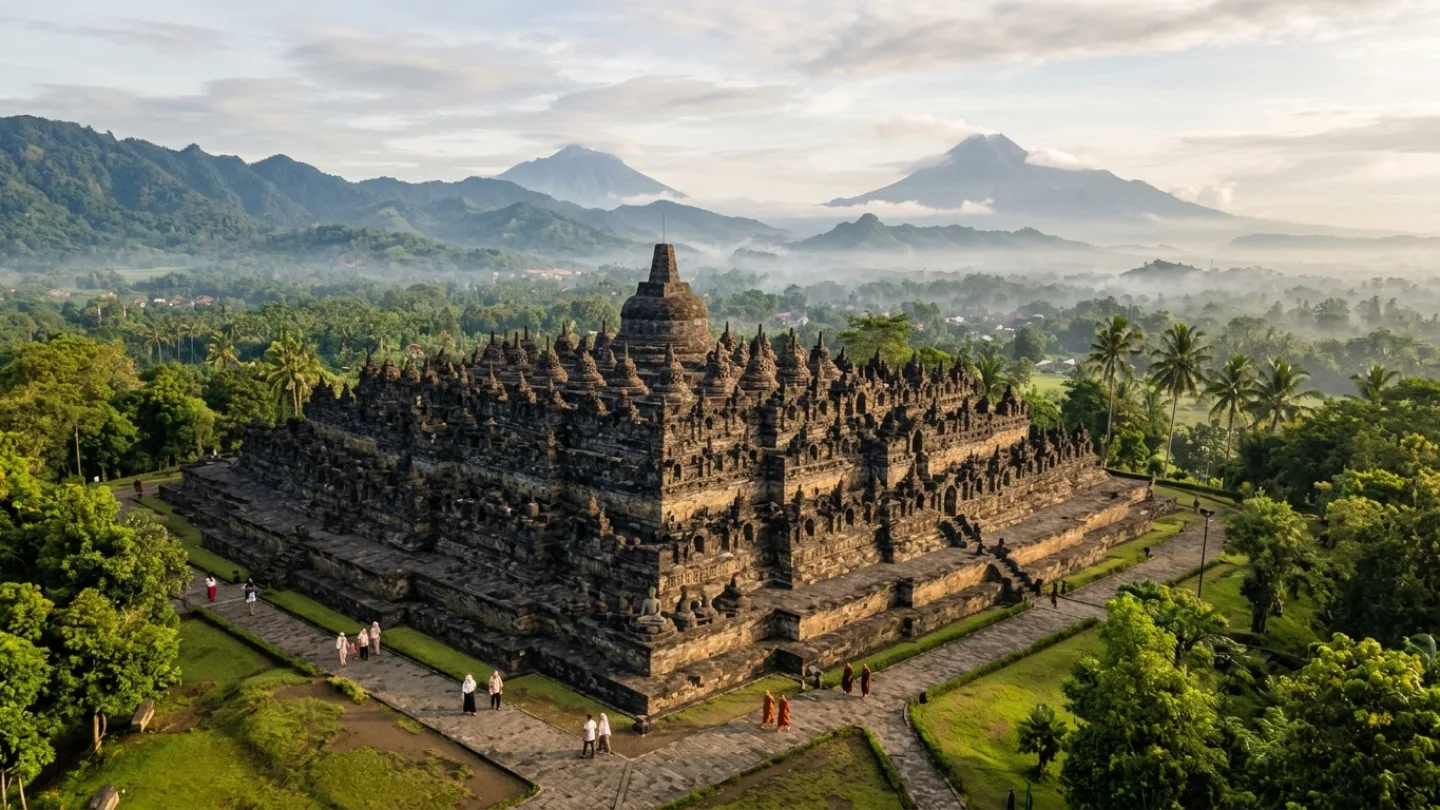 Jawa Tengah, Indonesia travel banner