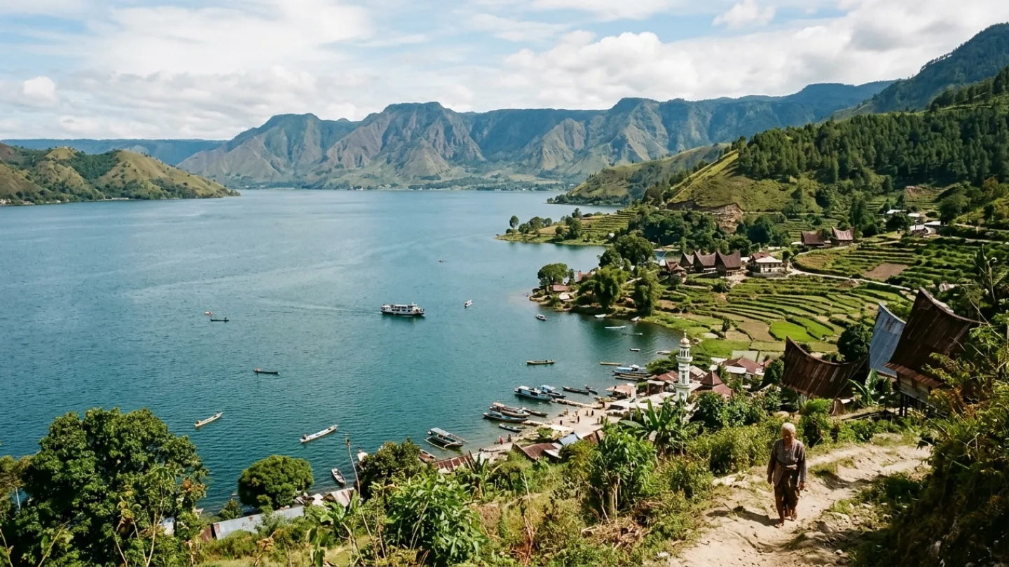 Sumatera Utara, Indonesia travel banner
