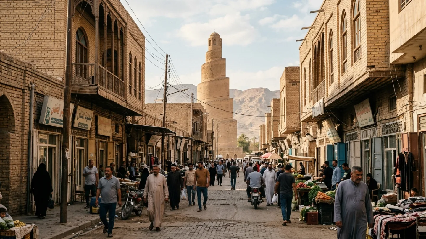 Saladin, Iraq travel banner