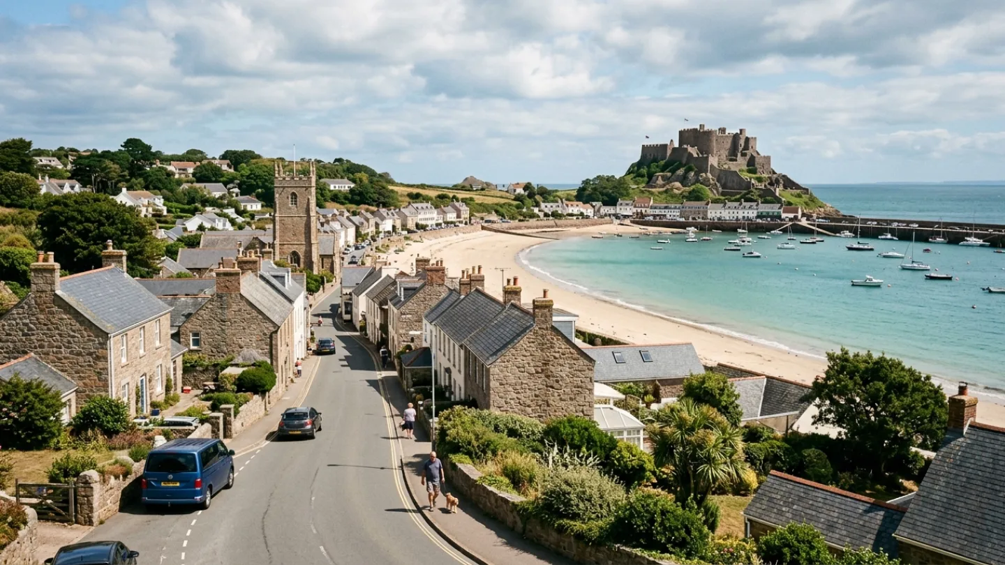Grouville, Jersey travel banner