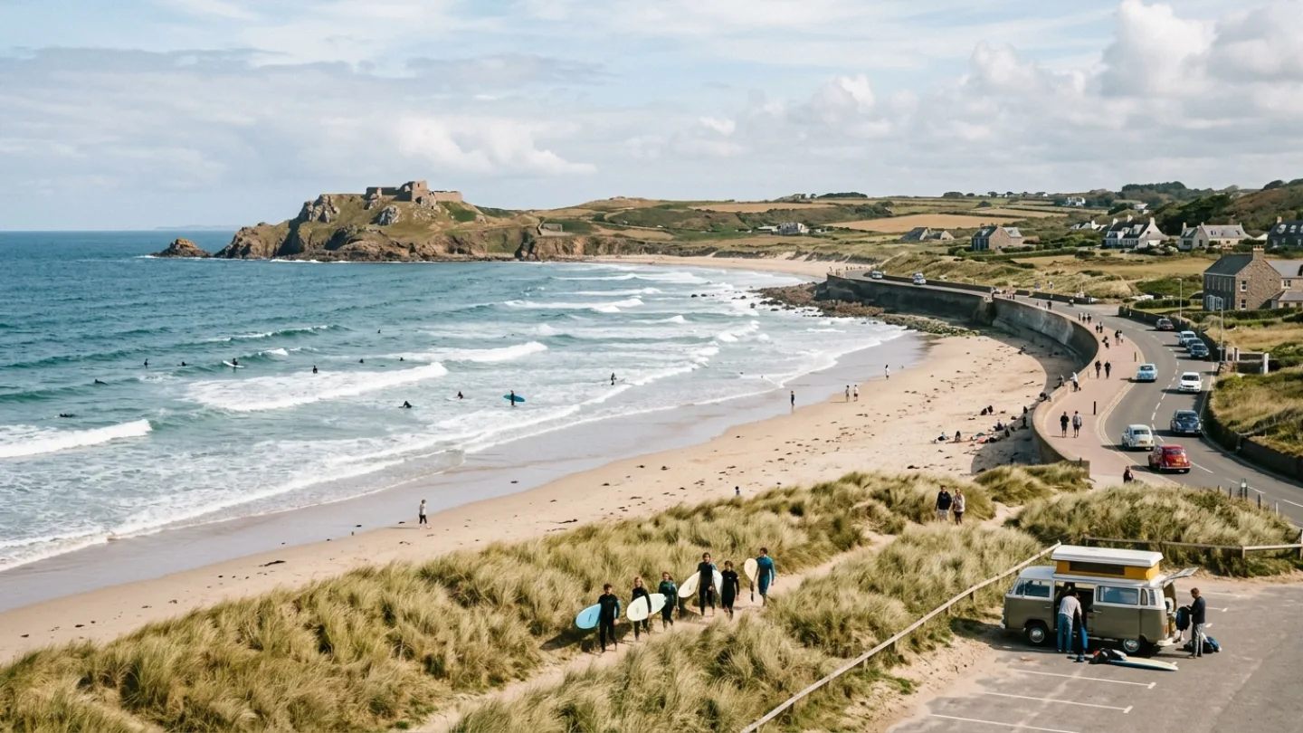 St Ouen, Jersey travel banner