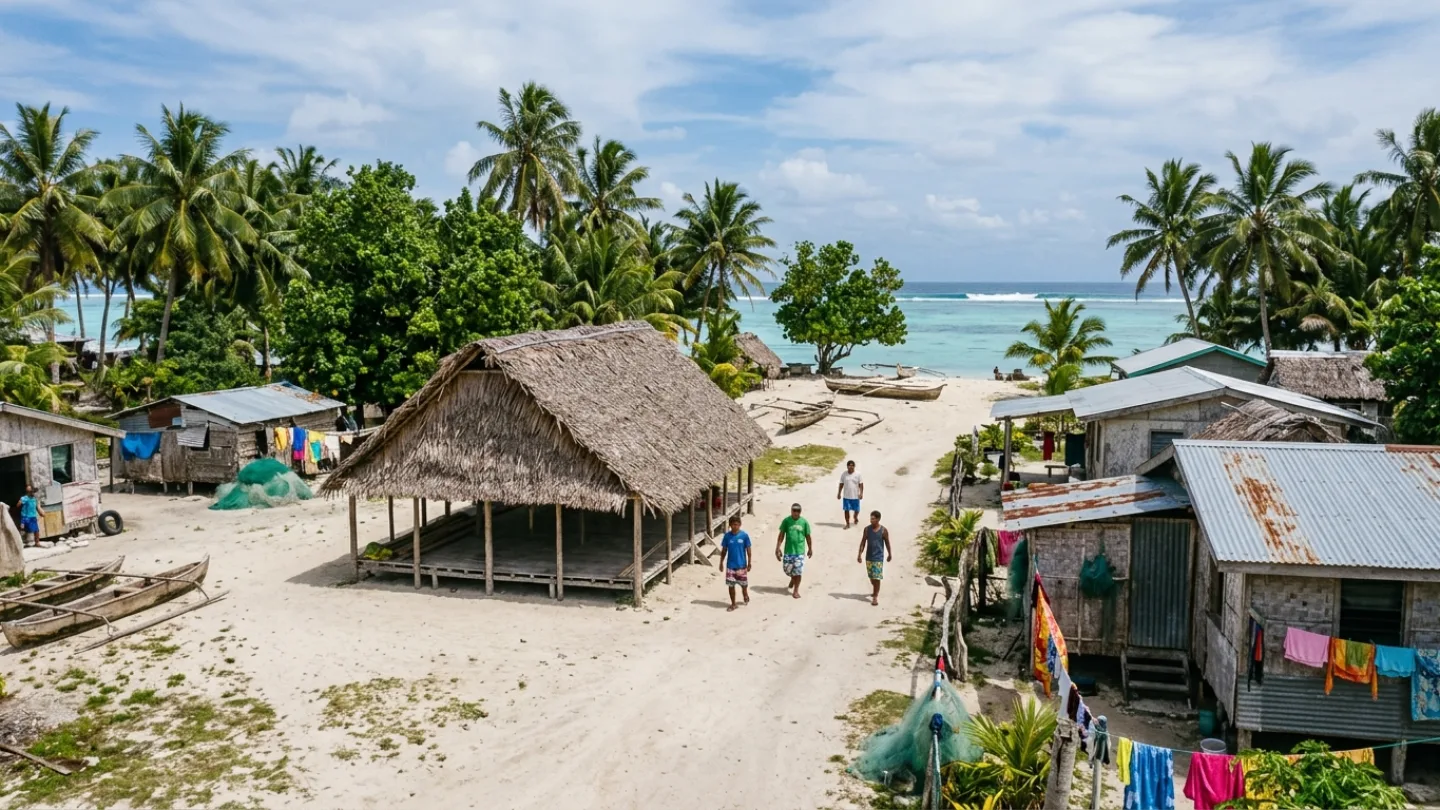 Gilbert, Kiribati travel banner