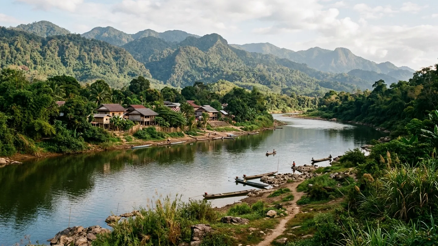 Attapeu, Laos travel banner