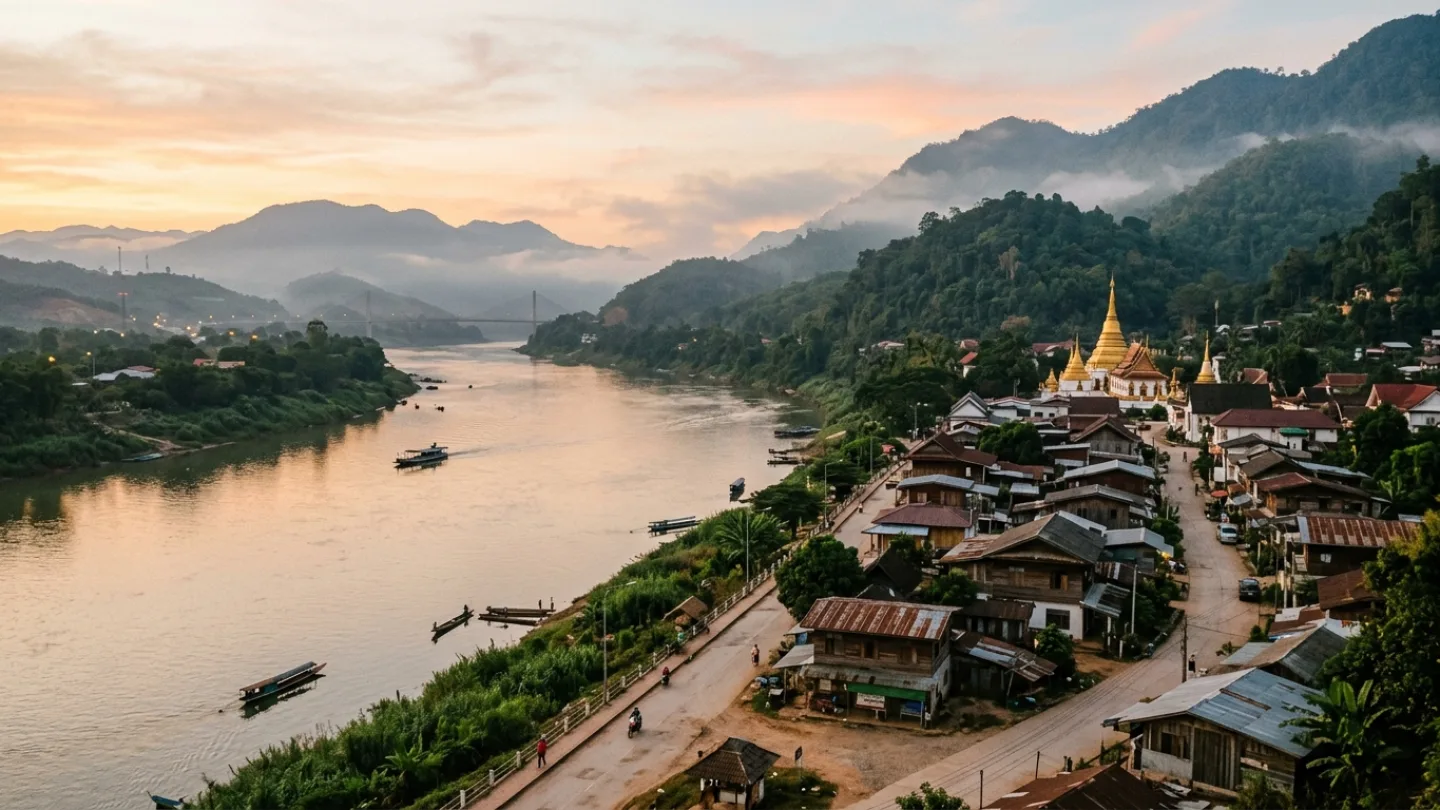 Bokeo, Laos travel banner