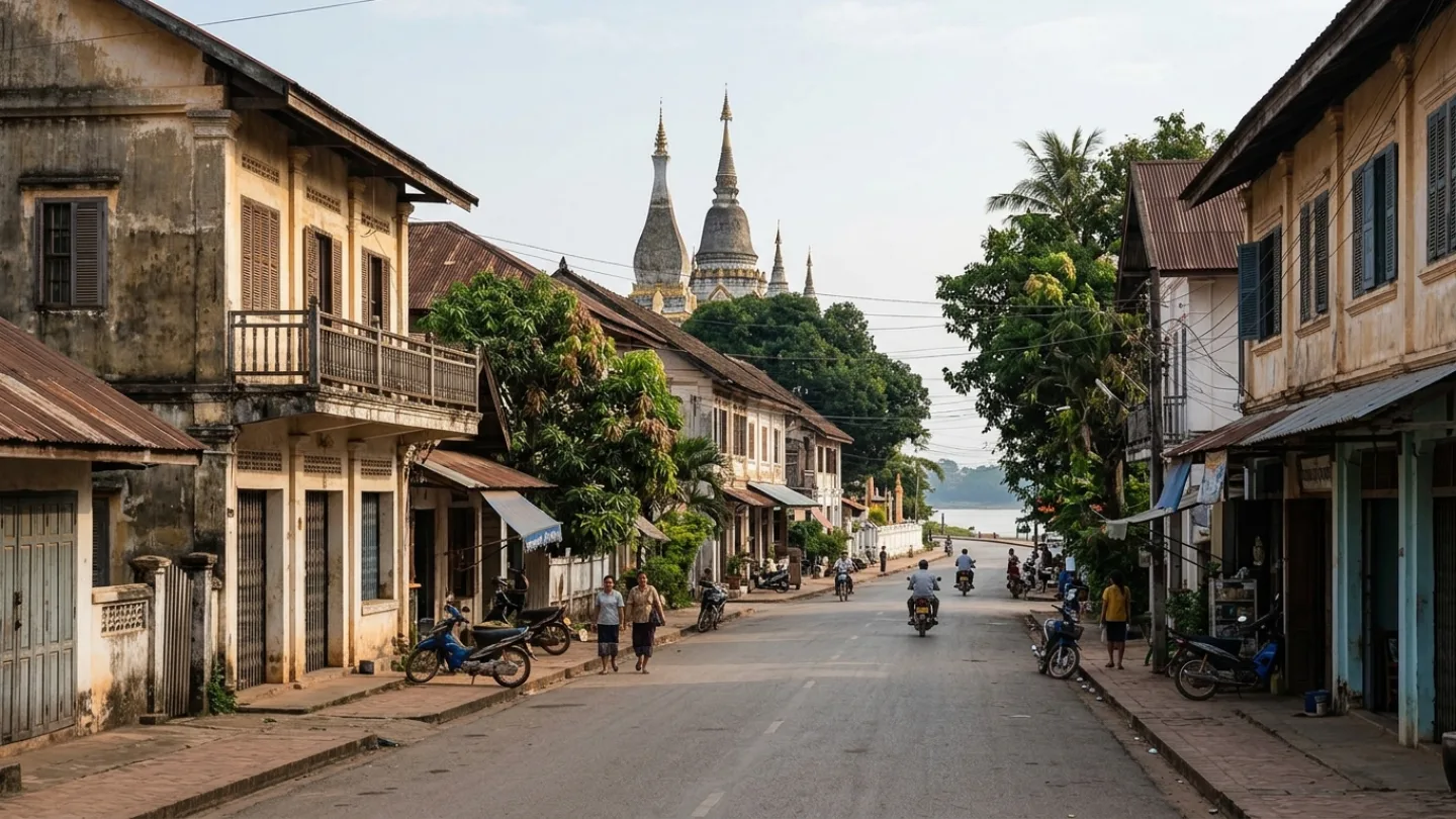 Savannakhet, Laos travel banner