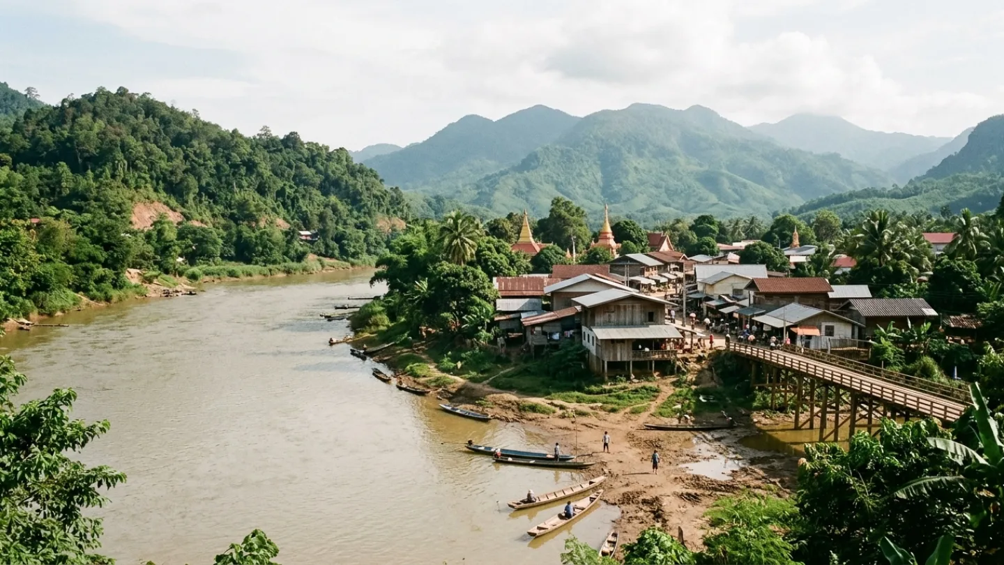 Sekong, Laos travel banner