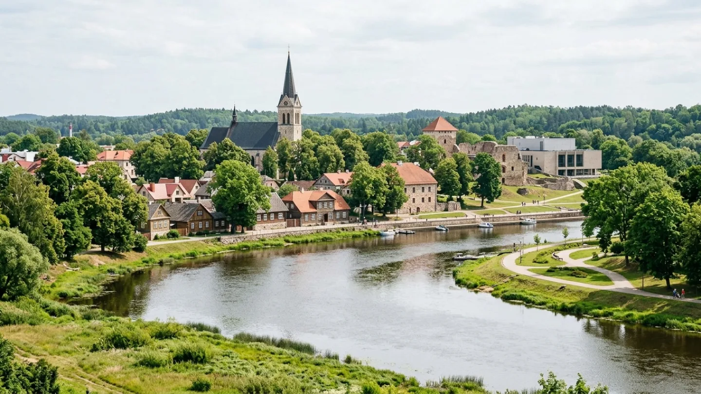 Valmiera, Latvia travel banner