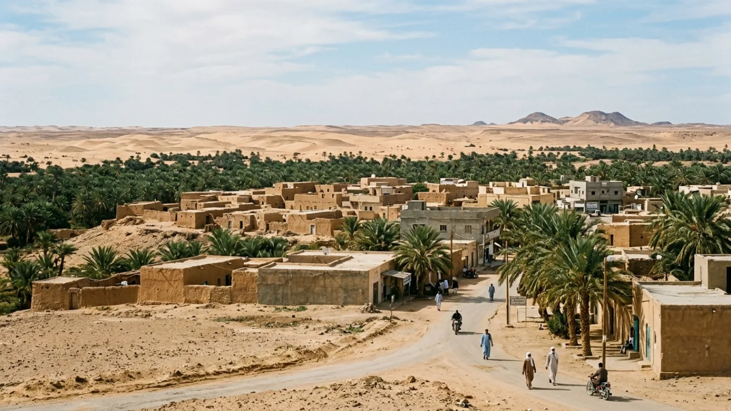Al Wahat, Libya travel banner