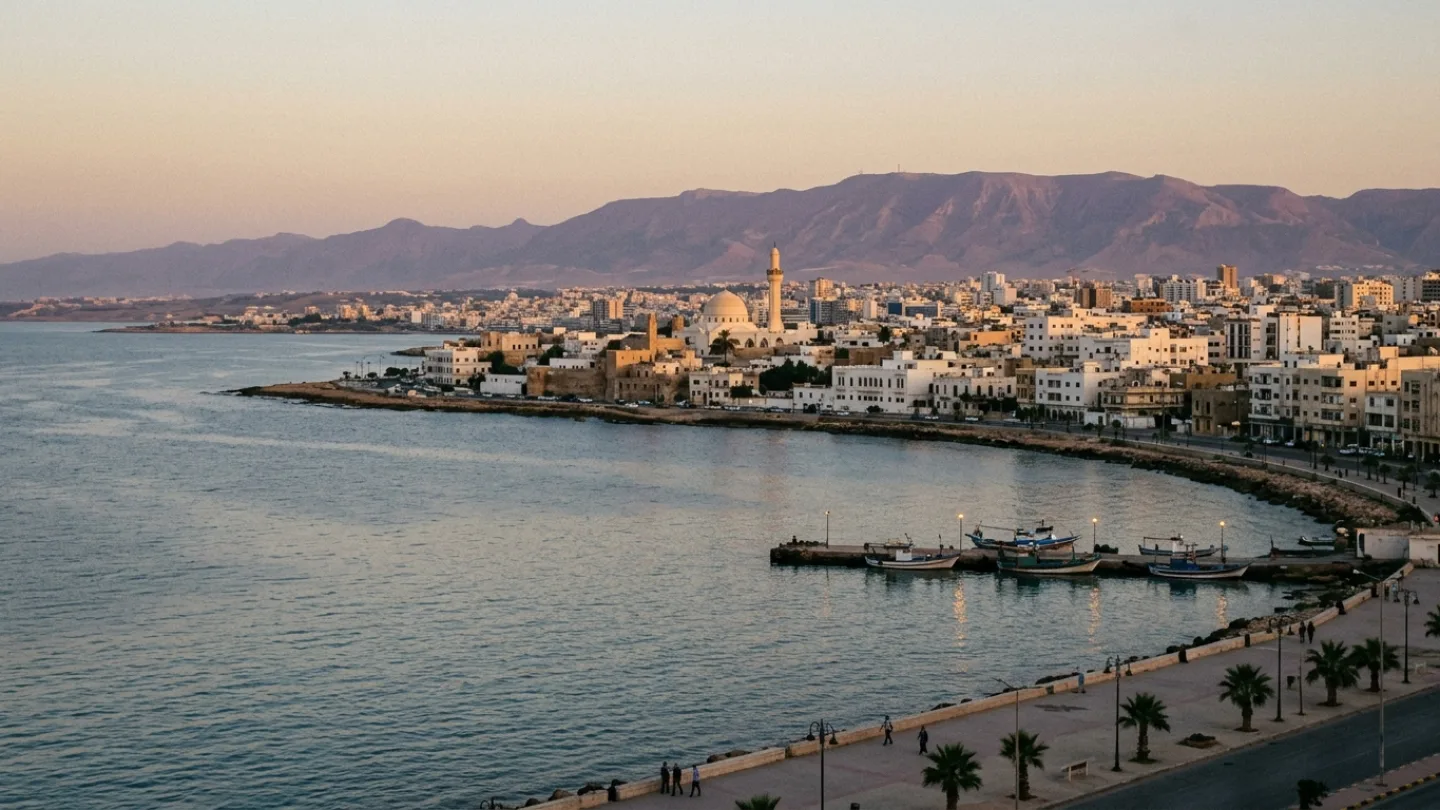 Benghazi, Libya travel banner
