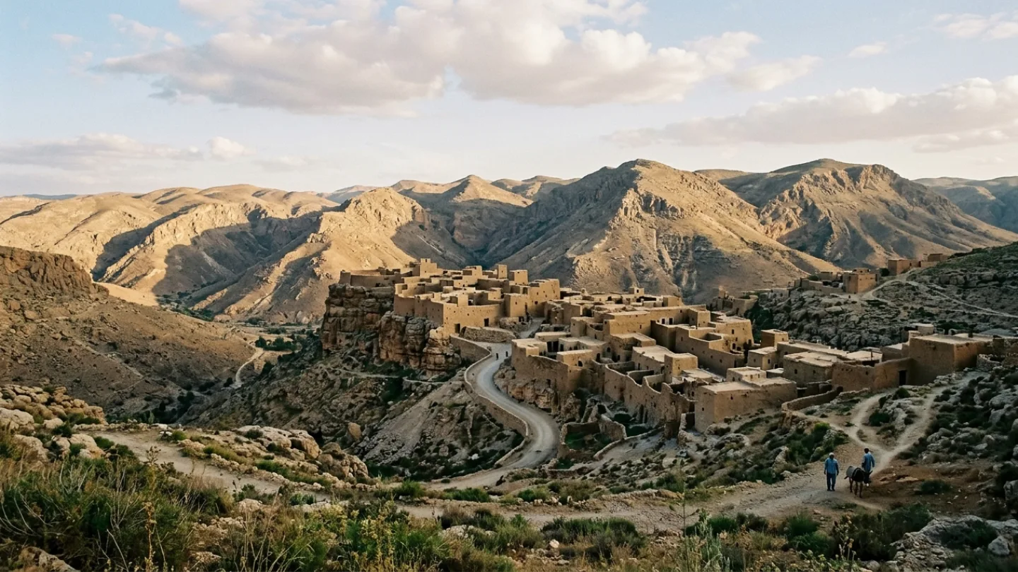 Jabal al Gharbi, Libya travel banner