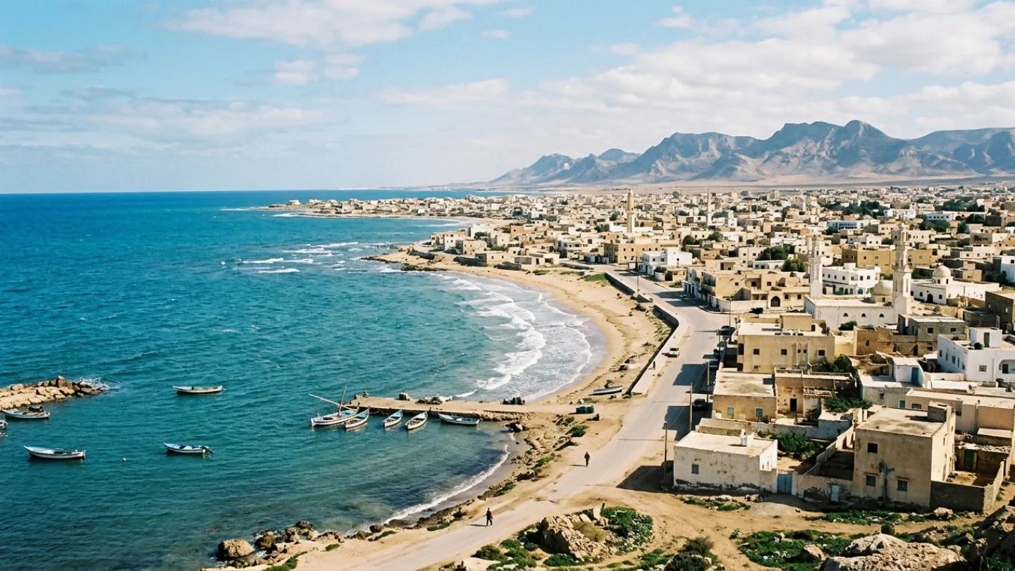 Nuqat al Khams, Libya travel banner