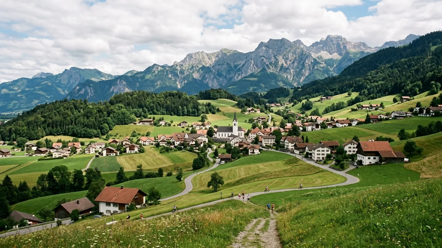 Mauren, Liechtenstein travel banner