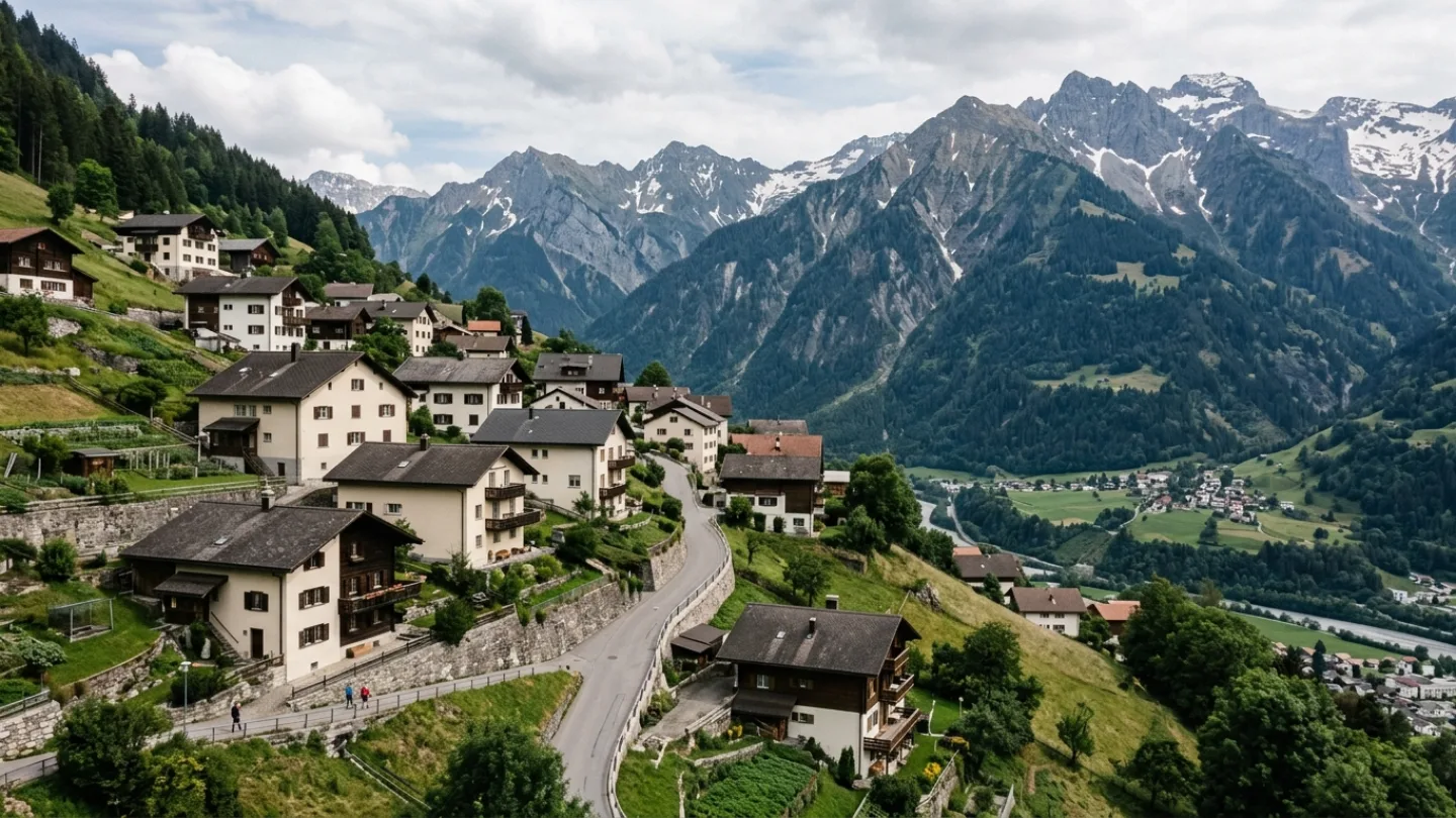 Triesenberg, Liechtenstein travel banner