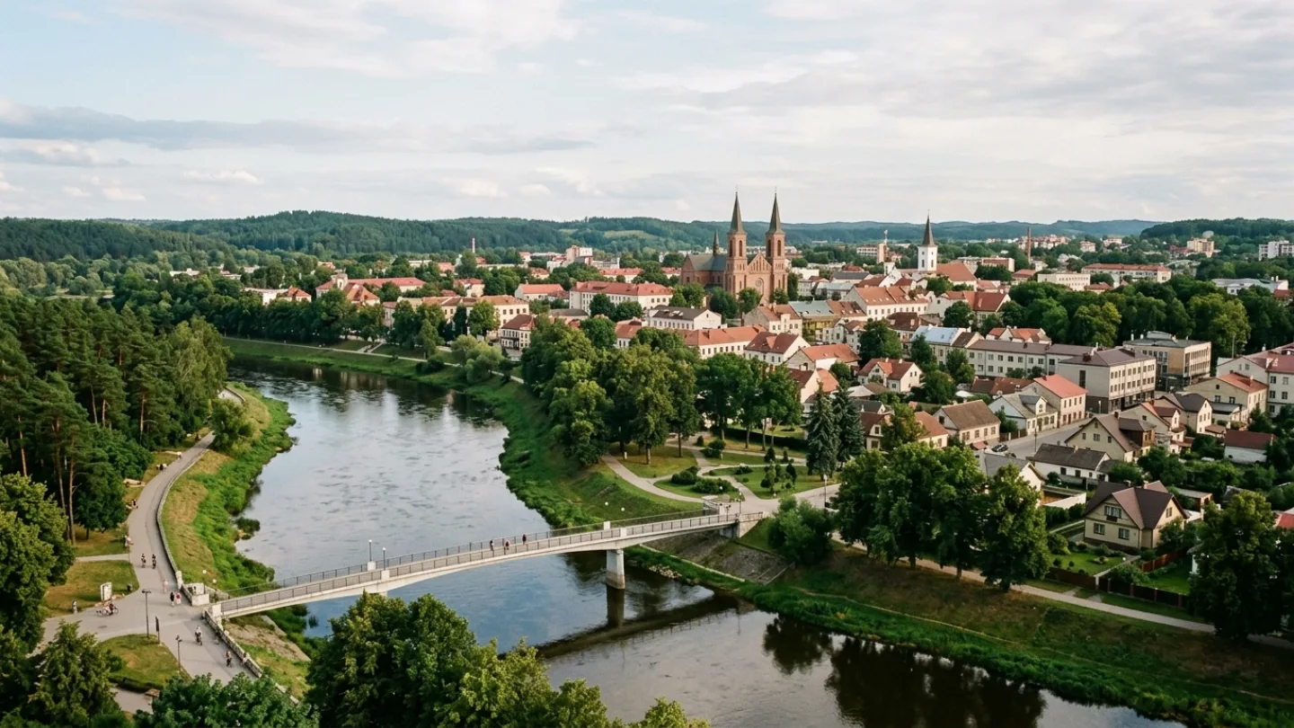 Alytus, Lithuania travel banner