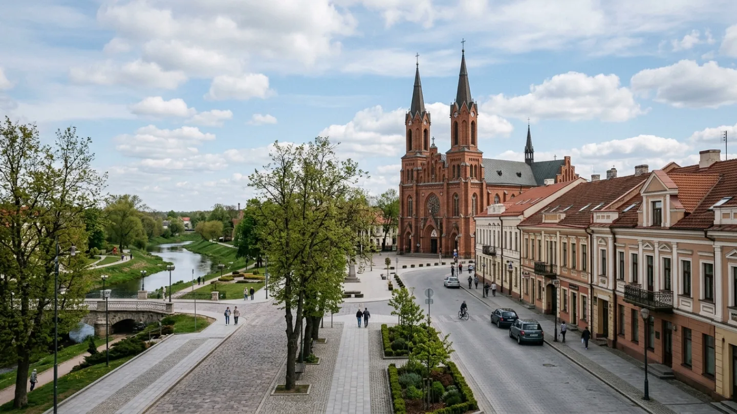 Marijampolė, Lithuania travel banner