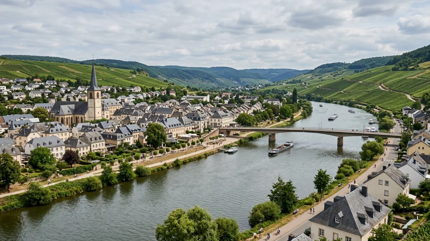 Grevenmacher, Luxembourg travel banner