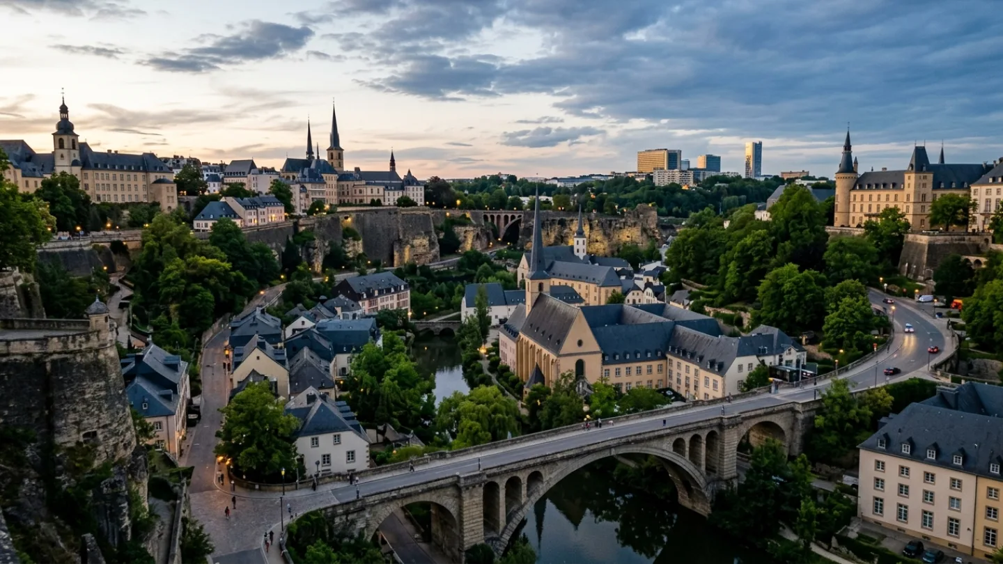 Luxembourg, Luxembourg travel banner