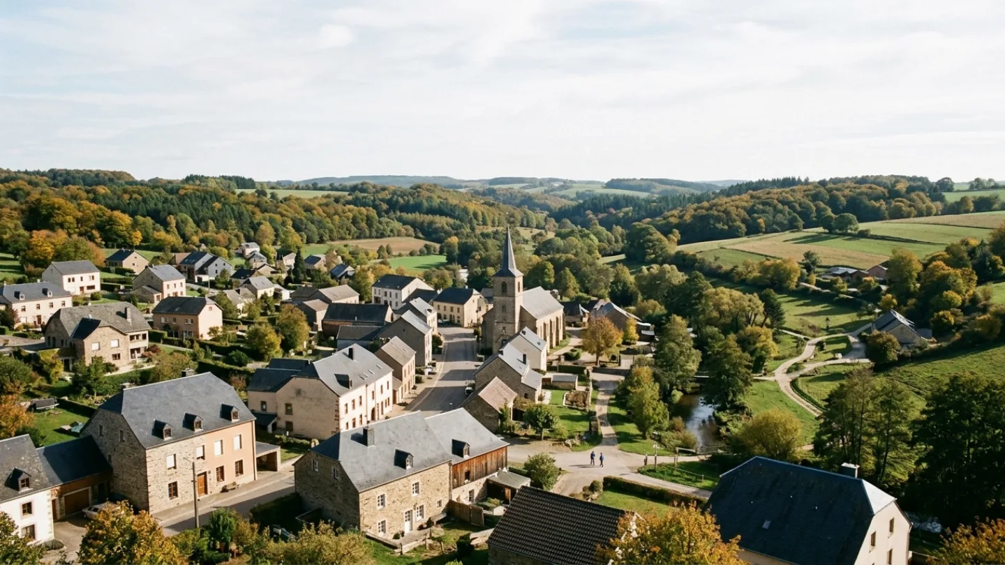 Redange, Luxembourg travel banner