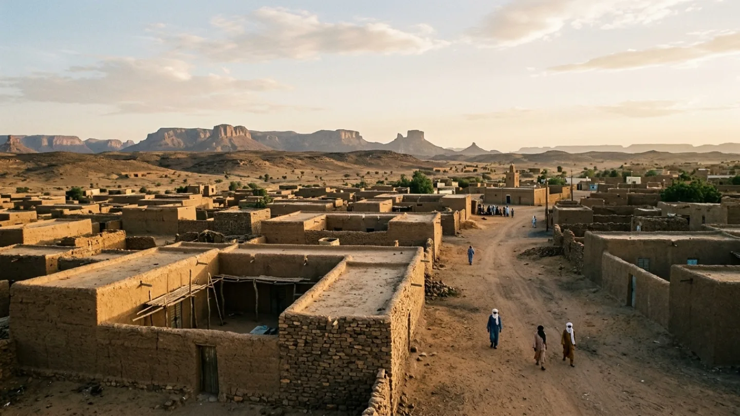 Kidal, Mali travel banner