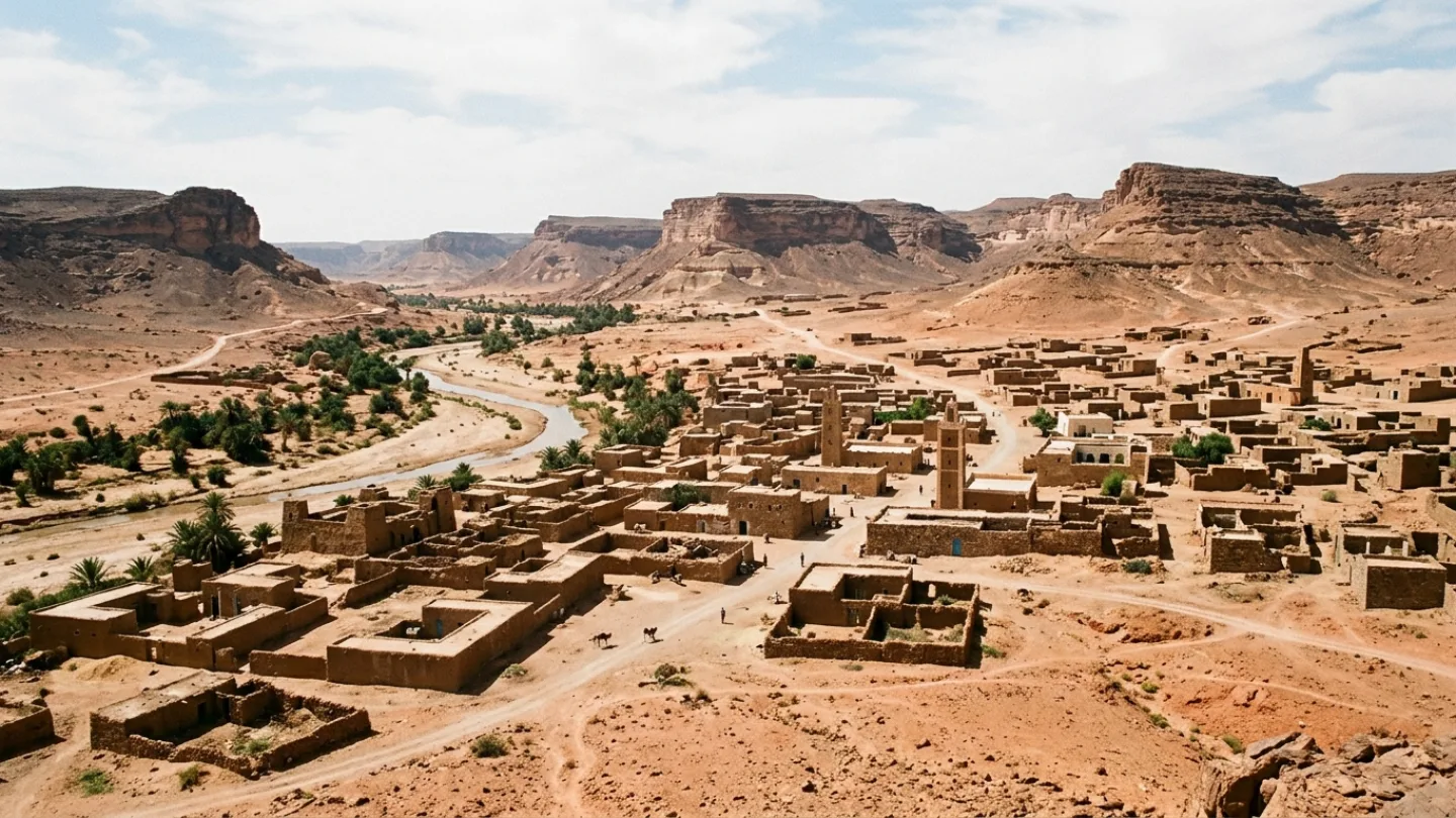 Adrar, Mauritania travel banner