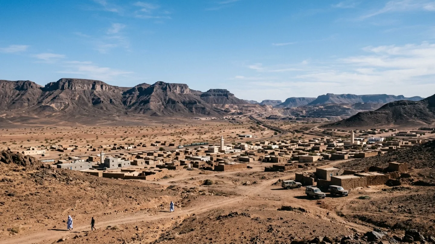 Tiris Zemmour, Mauritania travel banner
