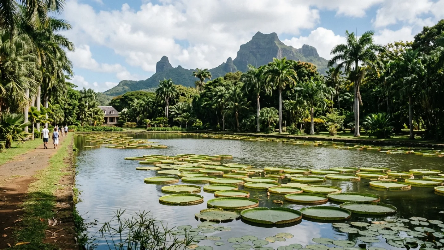 Pamplemousses, Mauritius travel banner