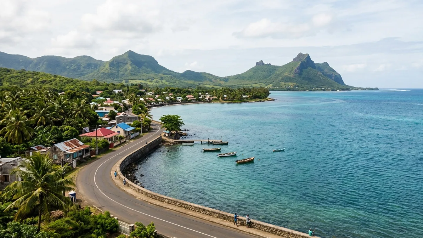 Rivière du Rempart, Mauritius travel banner
