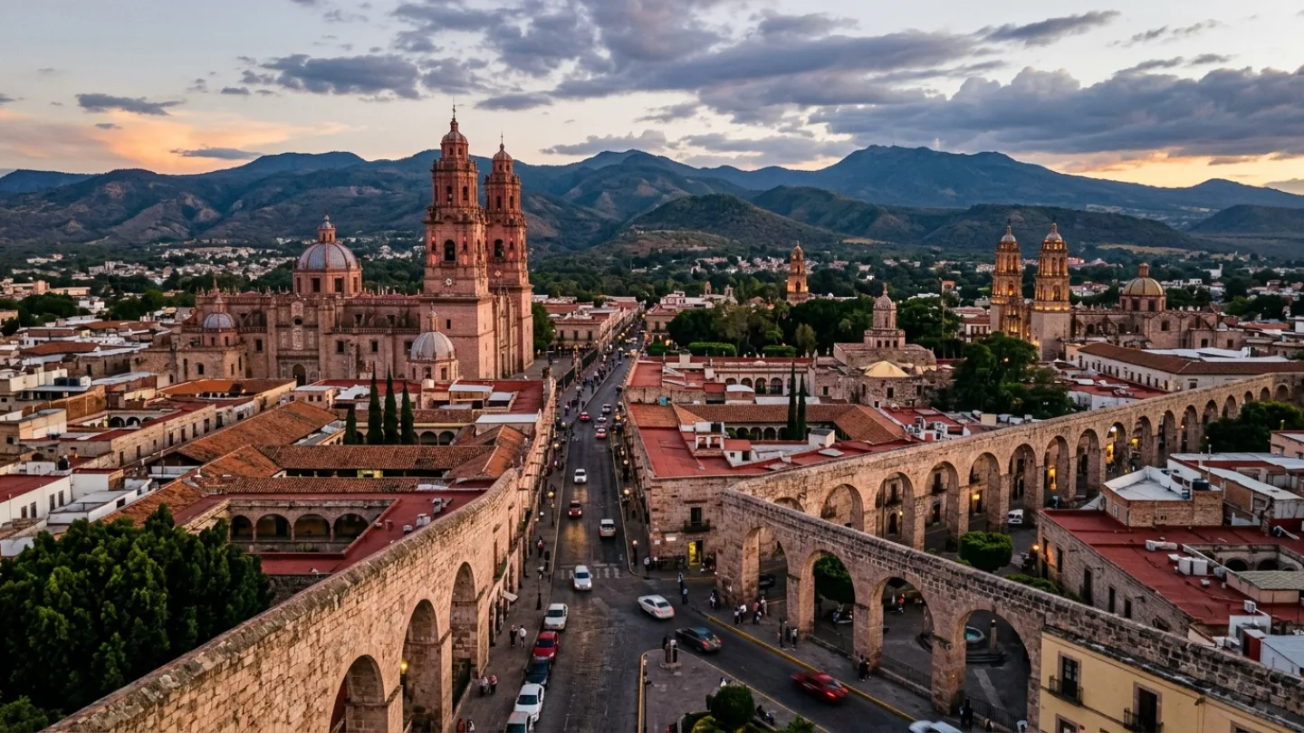 Michoacán de Ocampo, Mexico travel banner