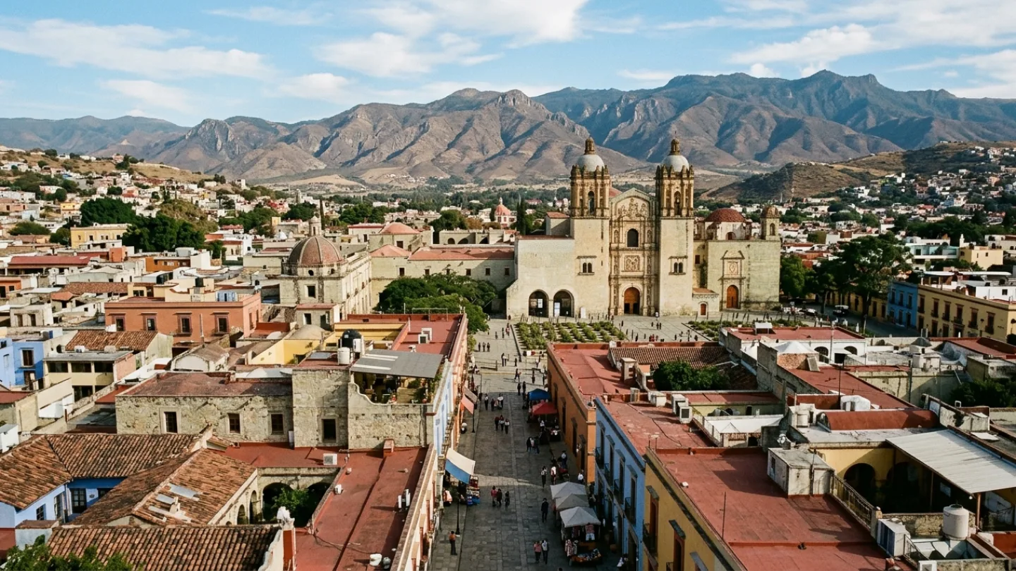 Oaxaca, Mexico travel banner