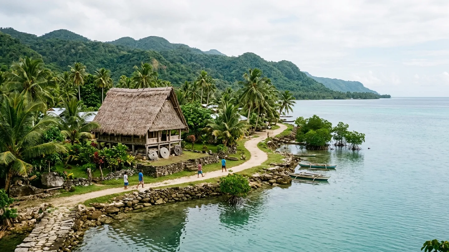 Yap, Micronesia travel banner