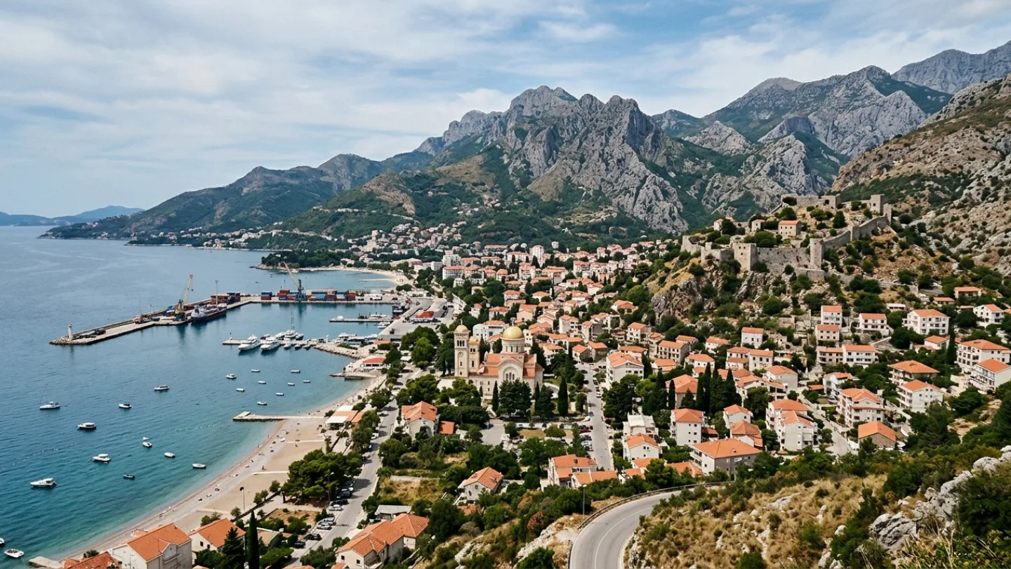 Bar, Montenegro travel banner