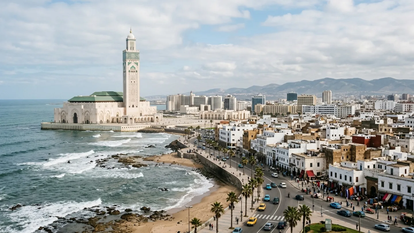 Casablanca-Settat, Morocco travel banner